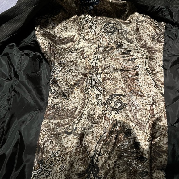 Evan-Picone Suit Striped Jacket Sz 14 - Picture 4 of 6